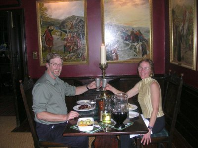 Dinner at the Castle.